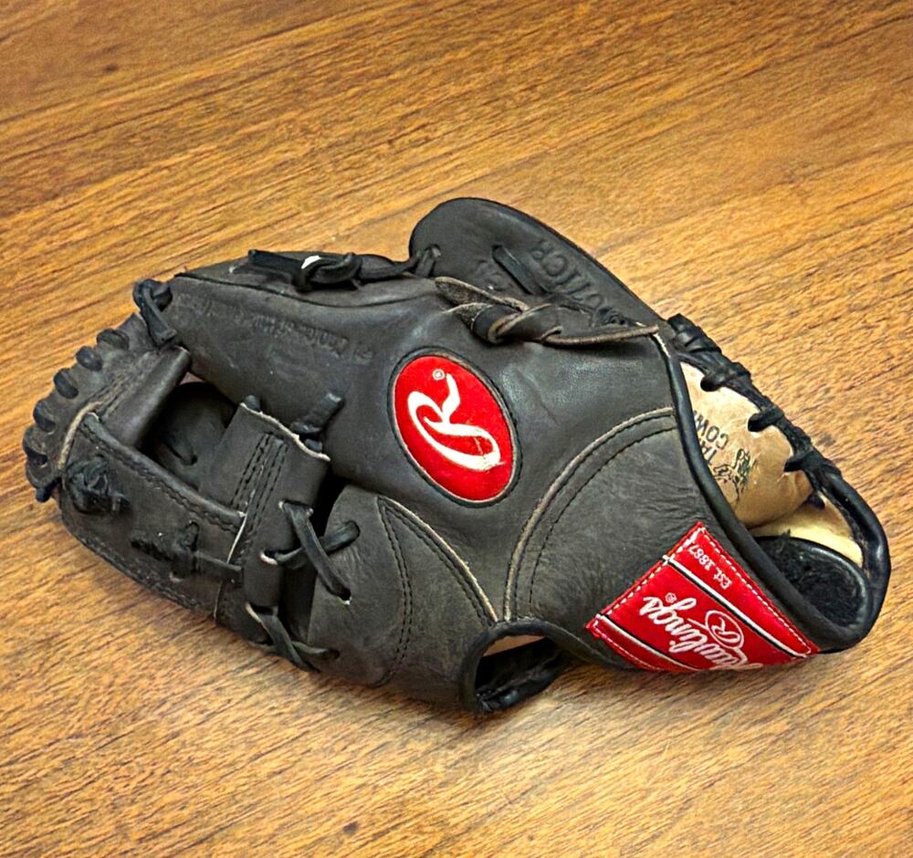Rawlings RTD Series 12.75in Baseball Glove Left Hand Black Deer Tanned Cowhide